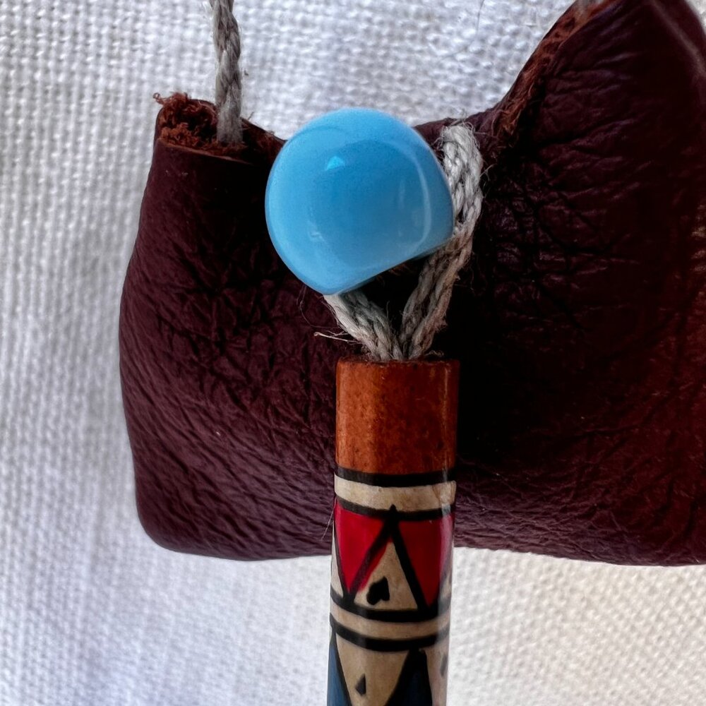 Tiny Leather Pouch - image 2